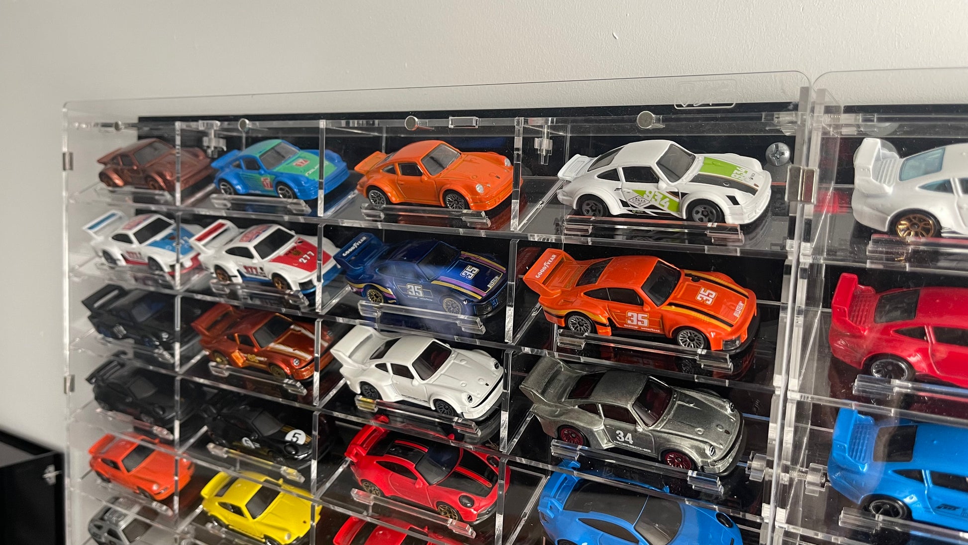 56 Car Slanted Wall Mount Display - Premium  from Diamond Protector - Shop now at Diamond Protector