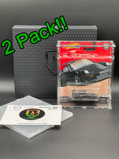 Hot Wheels Premium Single Car Acrylic Display 2-pack (WC-1) - Premium  from Diamond Protector - Shop now at Diamond Protector