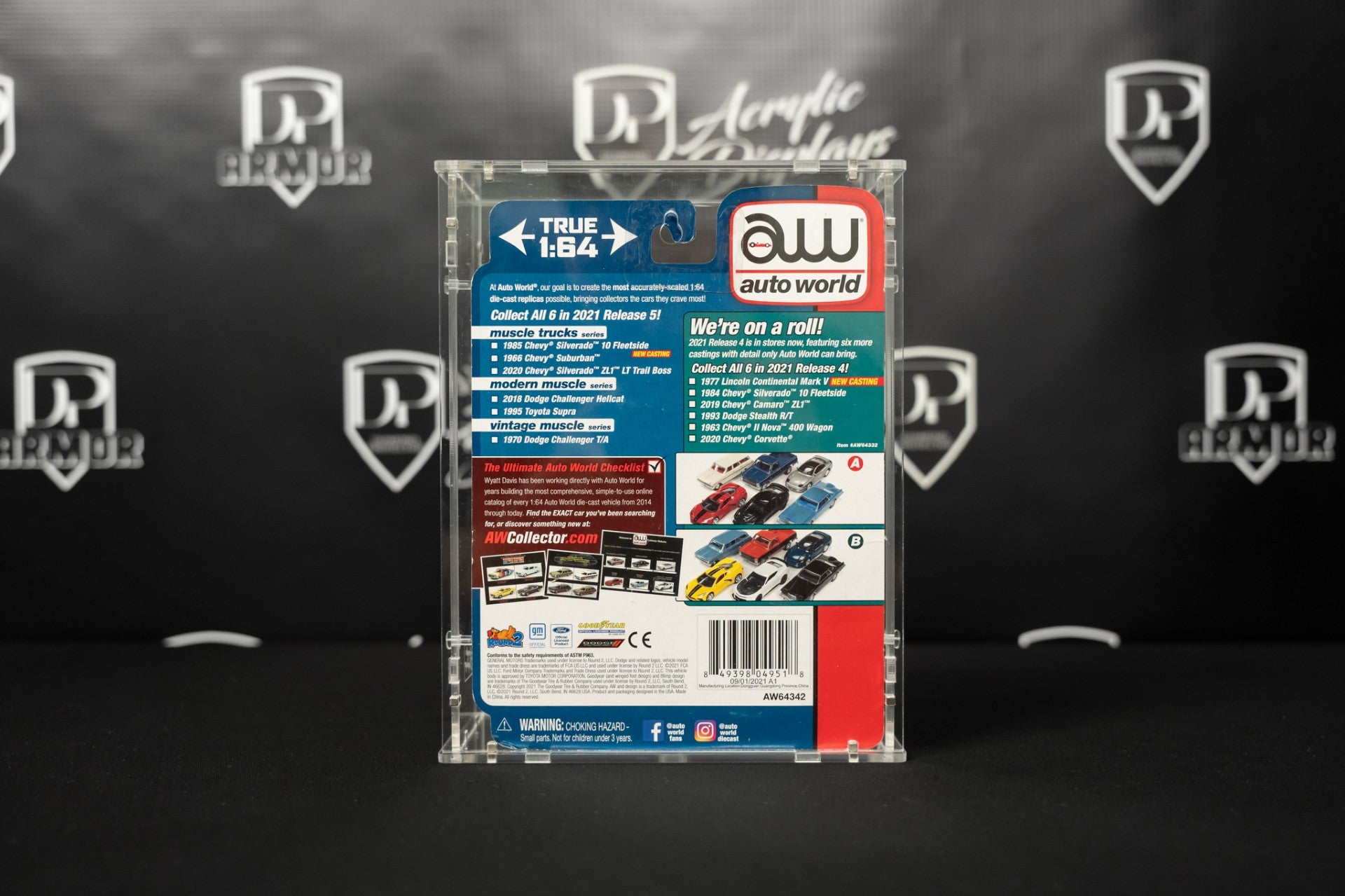 Johnny Lightning |Auto World | MiniGT Acrylic Display (JL-1) - Premium  from Diamond Protector - Shop now at Diamond Protector