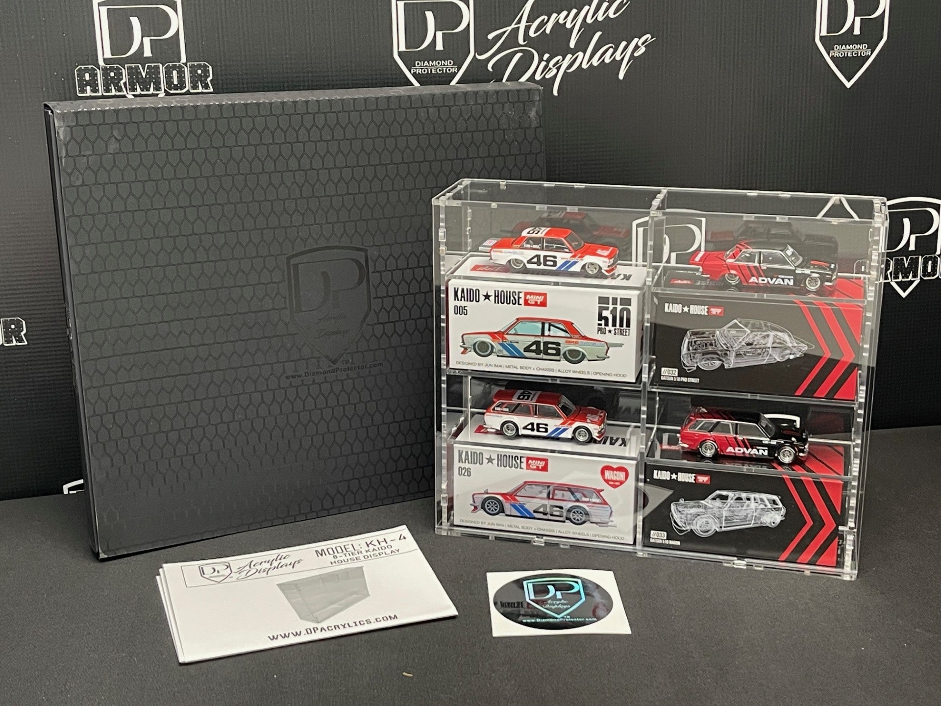 Kaido House 8-Tier Acrylic Display (KH-4) - Premium  from Diamond Protector - Shop now at Diamond Protector