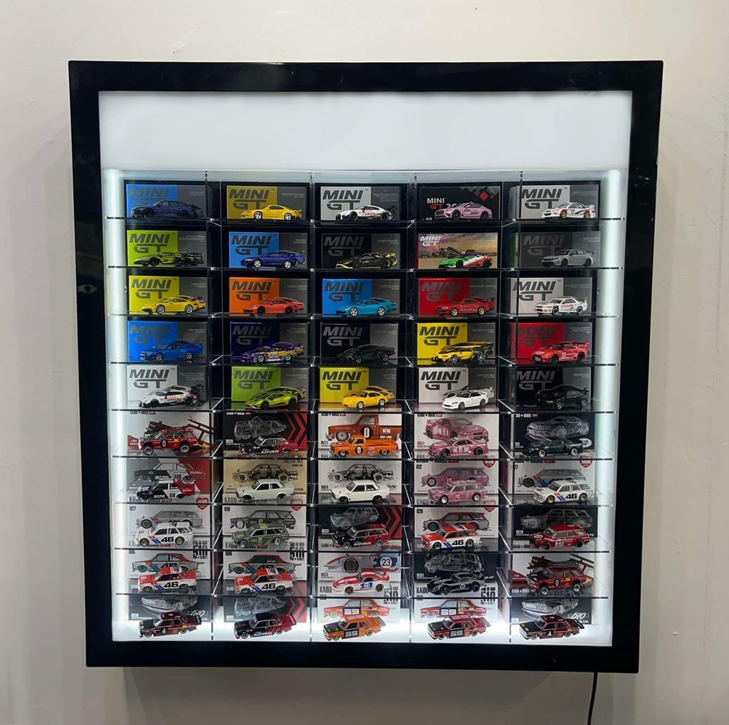 50 Car LED Wall Mount Display - Premium  from Diamond Protector - Shop now at Diamond Protector