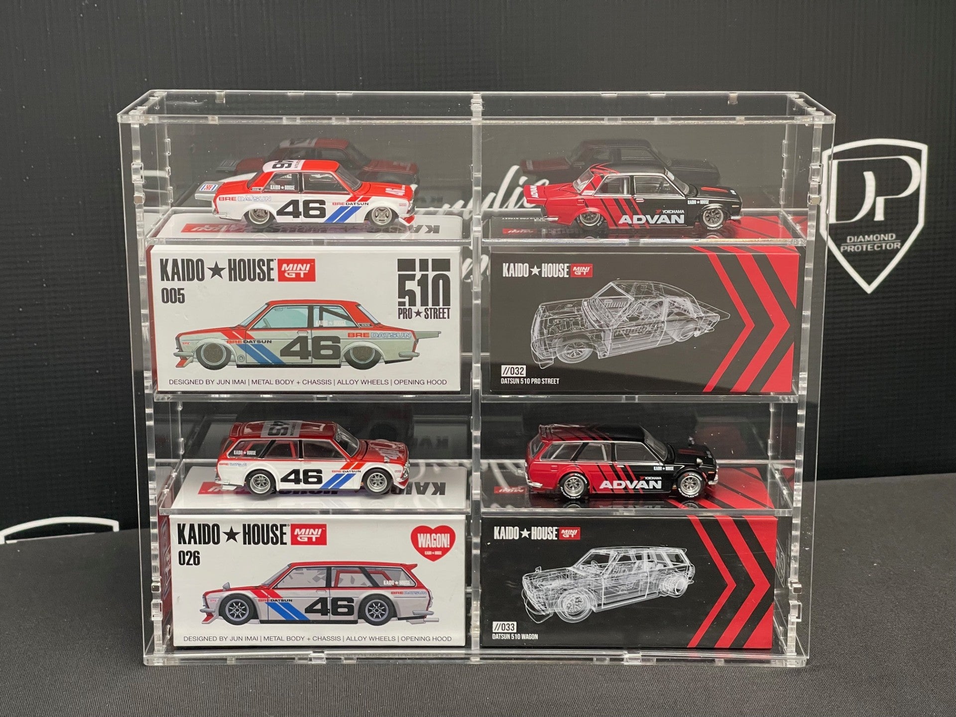 Kaido House 8-Tier Acrylic Display (KH-4) - Premium  from Diamond Protector - Shop now at Diamond Protector