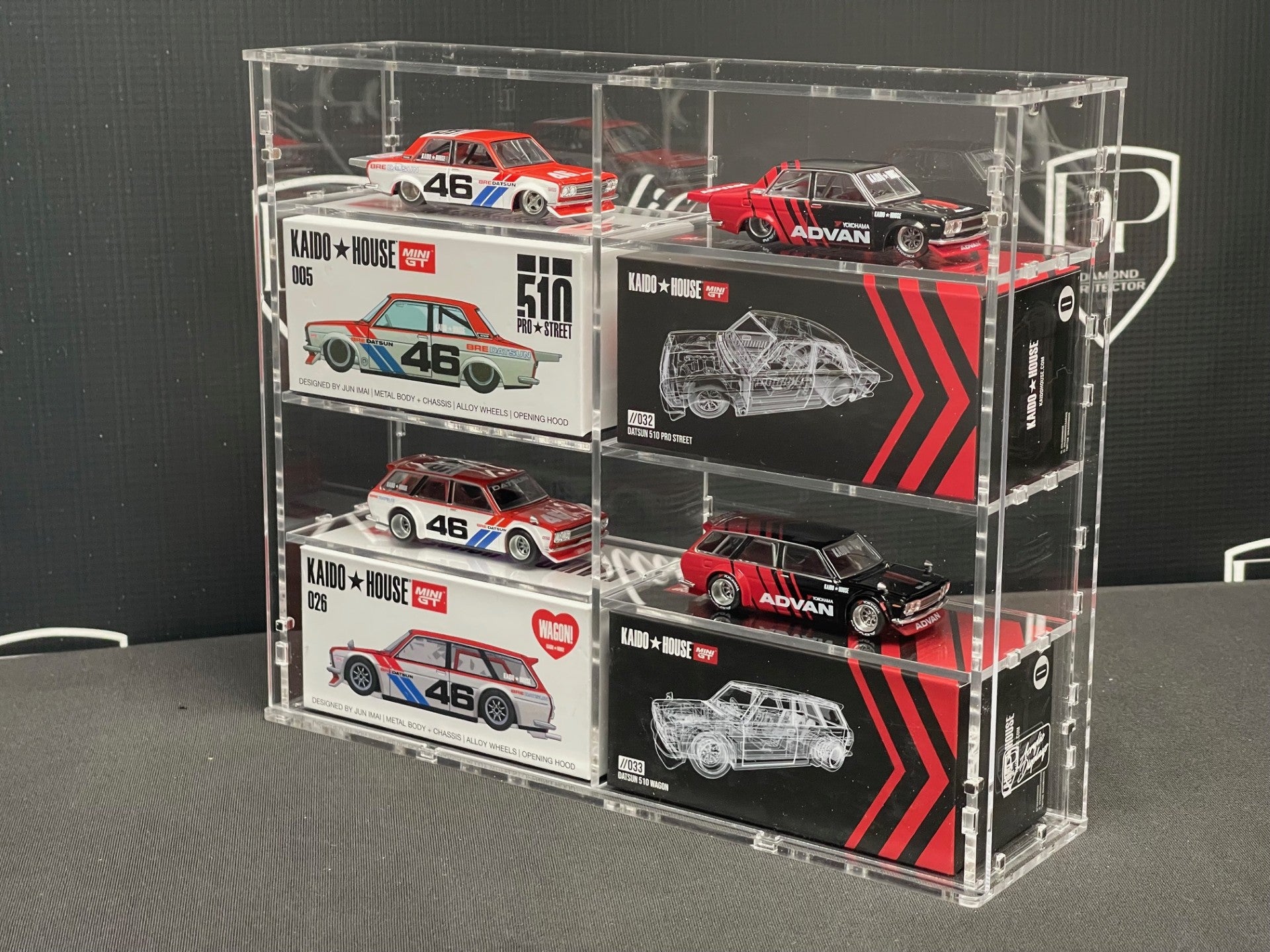 Kaido House 8-Tier Acrylic Display (KH-4) - Premium  from Diamond Protector - Shop now at Diamond Protector