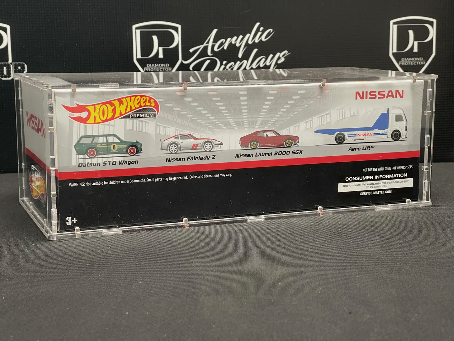 Hot Wheels Large Diorama Acrylic Display (LD-1) - Premium  from Diamond Protector - Shop now at Diamond Protector