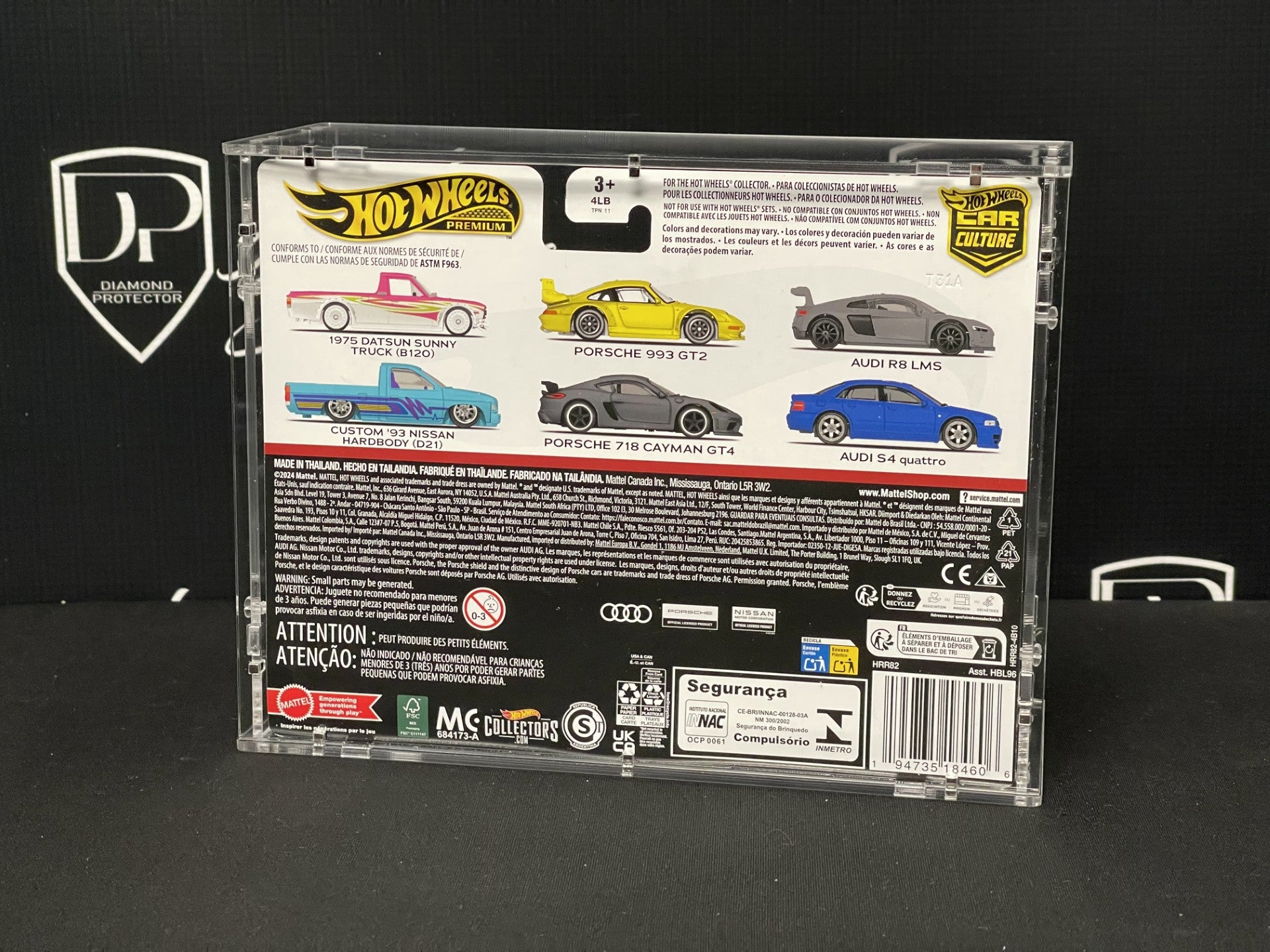 Hot Wheels Car Culture Acrylic Display (TP-1) - Premium  from Diamond Protector - Shop now at Diamond Protector