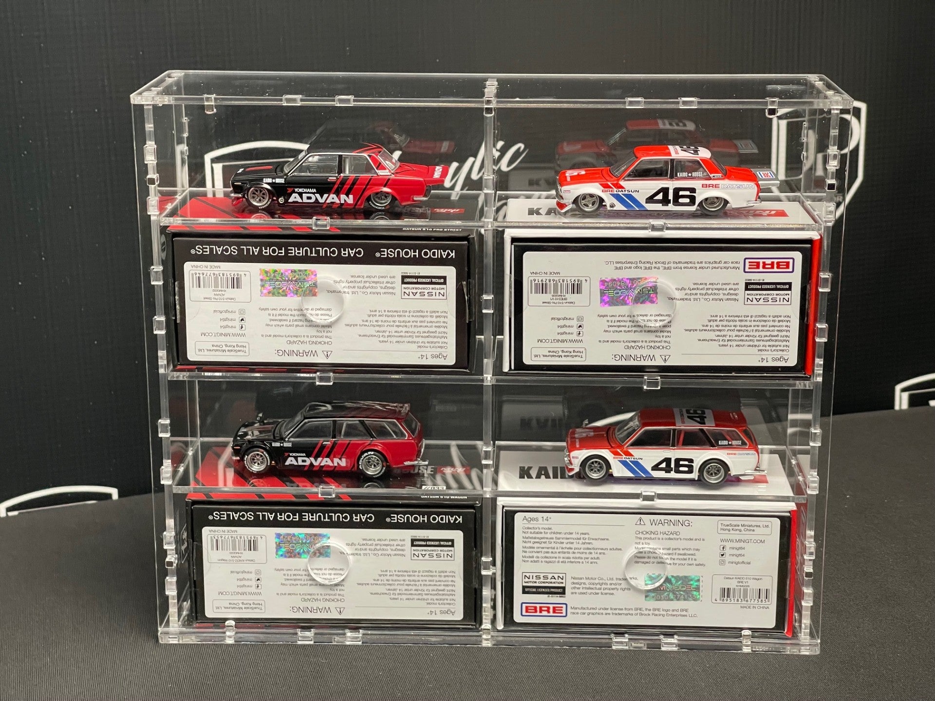 Kaido House 8-Tier Acrylic Display (KH-4) - Premium  from Diamond Protector - Shop now at Diamond Protector