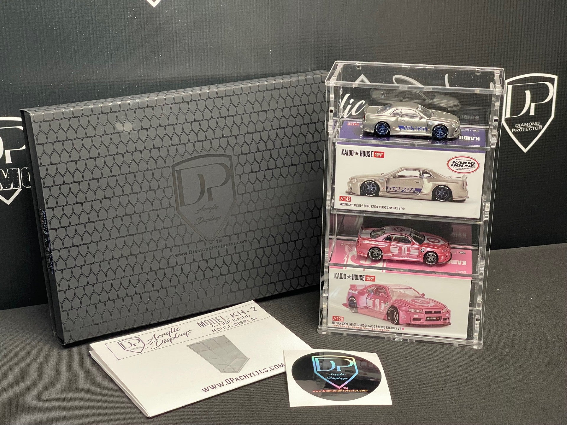 Kaido House 4-Tier Acrylic Display (KH-2) - Premium  from Diamond Protector - Shop now at Diamond Protector